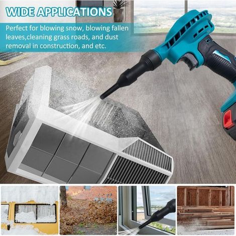 50W Souffleur Batterie 20V - Souffleur à Feuilles Souffleurs de Feuilles sans Fil avec Batterie et Chargeur /31 000 tr/min - pour Jardins (1/5)