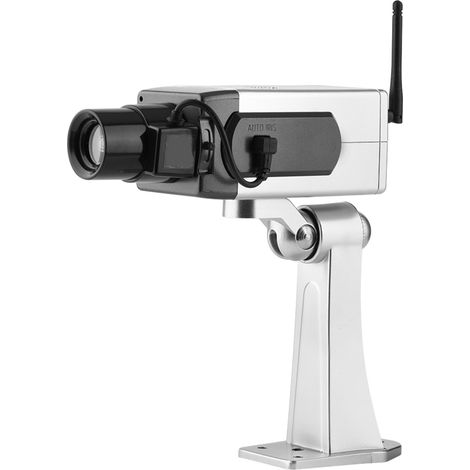 Attrappe einer automatischen Bewegungsüberwachungskamera, Typ "Bullet", für den Innen- und Außenbereich. (1/5)