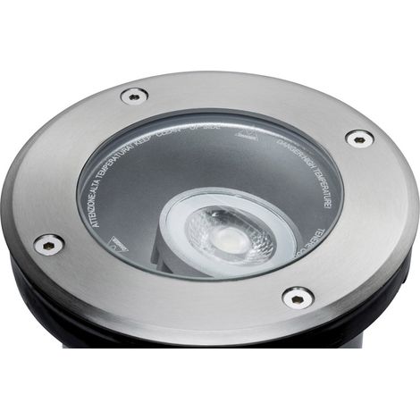Paulmann  93907 Beleuchtungssystem Plug & Shine  LED-Außeneinbauleuchte   LED 6 W Warmweiß Silber (1/5)