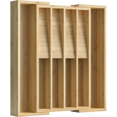 Expandable Cutlery Tray for Bamboo Drawers (1/5)