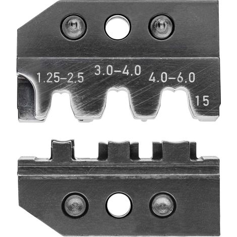 KNIPEX 97 49 15 Mordaza intercambiable para conectores bandera y conectores faston no aislados