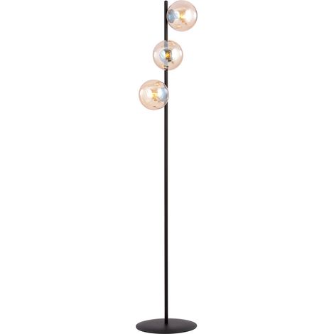 Lampada da terra Emibig Rossi LP3 nero/miele 3xE14 (1/2)