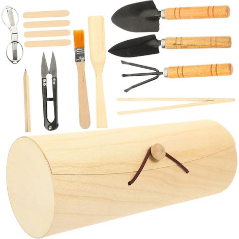 Kit Outils De Jardinage pour Extérieur Et Intérieur Ensemble Outils avec Poignées Ergonomiques Accessoires De Jardinage Portables Et Faciles à Ranger (1/3)