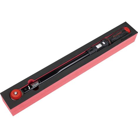 Sealey STW925 Premier Black Calibrated Micrometer Torque Wrench with 1/2""Sq Push-Through Drive 60-320Nm (1/5)
