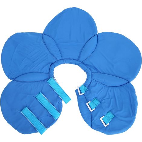 Collier Elizabeth Pour Chat Et Chien - Fleurs De Vache Réglable Respirant Imperméable Pliable - Taille S (1/5)