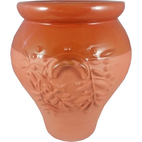 ORZA BARRO DECORADA 21x32x29 CM KORMAX