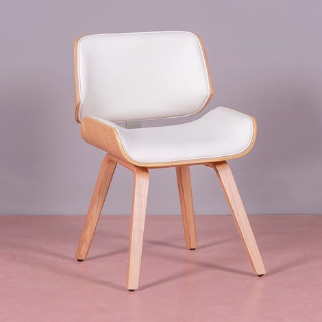 Nest Dream - Chaise en bois d'érable clair - Nordic - Blanc (1/5)