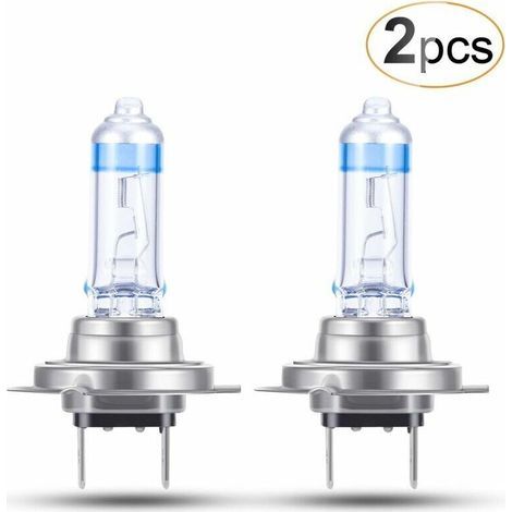 2x H7 Xenon-Lampen 12V 55W Superhell, Autoscheinwerfer, Auto-/Motorradlampen, Neue Version, Abblendlicht, Halogenlampe für Fahrzeuge (1/5)