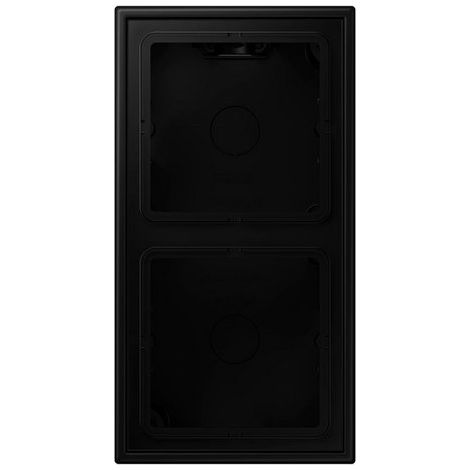 LS CUBE  Surface box 2 éléments noir mat JUNG LS582ASWM