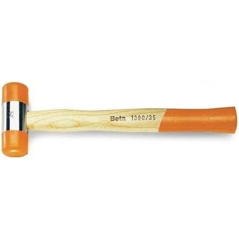 Mazzuola de plástico 60 con mango de madera 1390 Beta