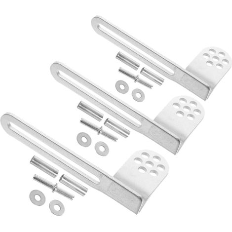 Kit de 3 charnières pivotantes Unomor en acier galvanisé à (1/5)