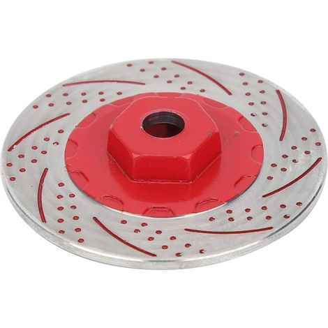 Étriers de Disque de Frein de Simulation en Métal, 4 Pièces, pour Voiture de la Série /10 RC, Réalisme et Performances Améliorés (rouge) (1/4)