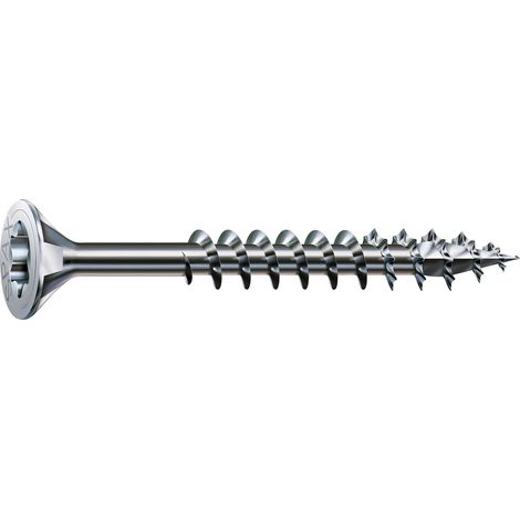 SPAX T-TAR plus 191010804505 - Viti per costruzioni in legno, a testa svasata, filettatura parziale, 4CUT, WIROX A3J, 50 pezzi, 50 pezzi (1/3)