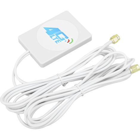 Routeur/modem 3G/4G LTE 2M avec amplificateur d'antenne 28 dBi et connecteur adaptateur SMA pour antenne externe