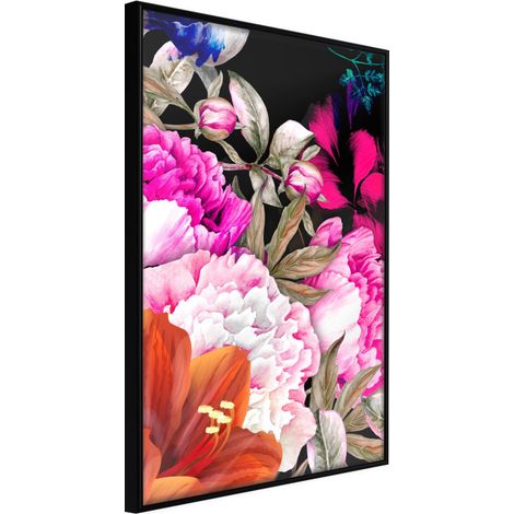Affiche Murale Encadrée "Summer Night's Dream III" 40 x 60 cm Noir