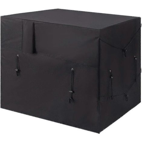 Housse de protection pour pompe à chaleur de piscine, housse de chauffage de piscine, housse étanche pour pompe à chaleur de piscine, housse robuste pour équipement de piscine (HS p20241126476) (1/4)