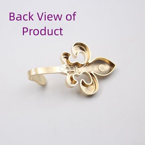 Simple Design Zinc Alloy Curtain Hook (Ancient Blue 0046) (1/5)