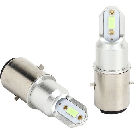 Lot de 2 ampoules LED pour phares de moto Suzuki, 2600 lm, 110 W, 8000 K, bleu glacier, haute luminosité. (1/5)
