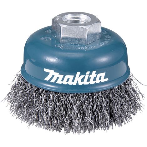Brosse Makita coupelle ondulée 75xM14 INOX D-77453