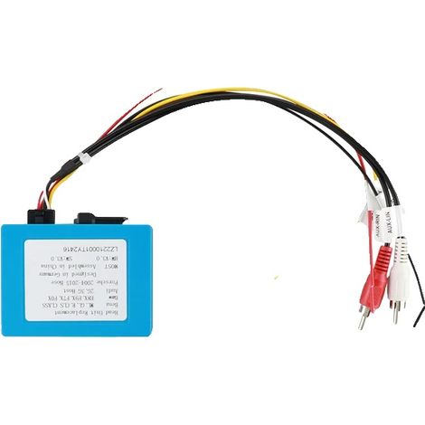 Decoder per monitor auto, compatibile con BMW e Mercedes Benz, tecnologia a fibra ottica. (1/2)