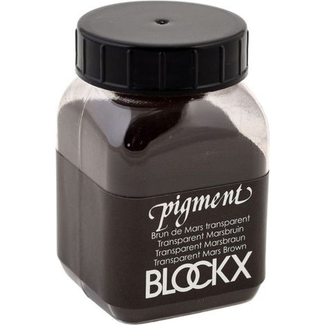 Pigment en poudre - Brun de Mars transparent - 65 - Blockx - Pot de 100g
