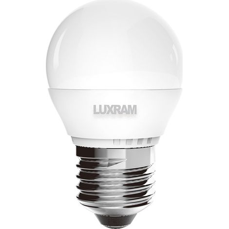 Glühbirne e27 (dick) kugelförmig value plus led 4w 6400k 400lm -a+