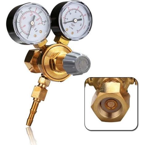 MINI réducteur de pression. régulateur de pression MIG MAG TIG Argon CO2 soudeur gaz de protection (1/4)