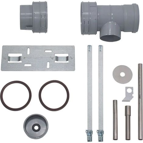 Vaillant Set 8 : Té DN 100 PP (MFB) pour raccordement de condensats DN 15, 0020042774