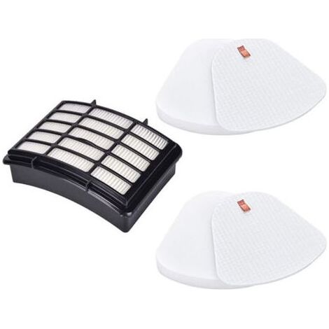 PA Lot de 1+2 filtres pour aspirateurs Shark, compatibles avec les modèles Navigator Lift Away NV350, NV351, NV352, NV355, NV356E, NV360, NV370, UV440, UV490, UV540 et CU500. (1/4)