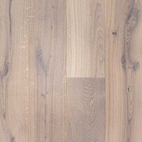 Parquet Contrecollé- Chêne Blanchi- Bastille -Verni brossé - larg.19 cm (1/3)