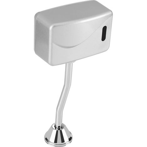 Chasse d'eau automatique pour urinoir mural sans contact, capteur infrarouge, vanne de chasse apparente, alimentation DC 6V, pour toilettes publiques et sanitaires. (1/5)