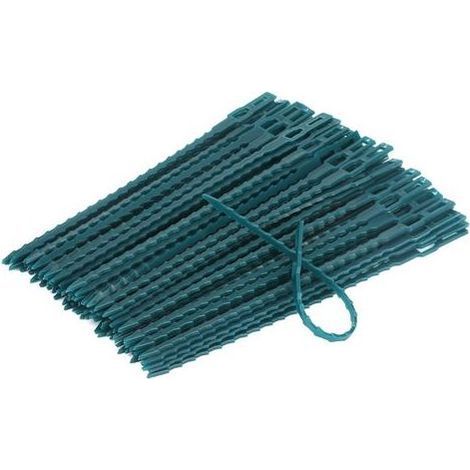 200 pièces17 cm Attaches Plantes réglables, Attaches de Tomate Arbre Flexibles, Liens de Jardinage pour Ligatures, Attache Tuteur Jardin en Plastique pour Le Soutien des Plantes (1/4)