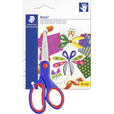 Ciseaux pour enfants Staedtler 14 cm - Sûrs et ergonomiques (1/4)
