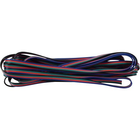 4-poliges Anschlusskabel-Verlängerungskabel für RGB-LED-Streifen 3528 5050 Farbstecker 5 m