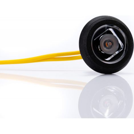 FEU DE GABARIT LED ORANGE A ENCASTRER 12/24V + câble 2×0,75 mm² (1/3)