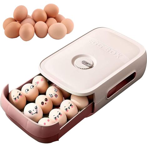 Plastique ŒUfs BoîTe,1 Pièces Boite À Œufs en Plastique,Rangement Boîte À Œufs Boîte, Boîte de Rangement pour Œufs,Plastique Boîte De Stockage D'Oeufs,pour Réfrigérateur, Randonnée,Extérieur (1/5)
