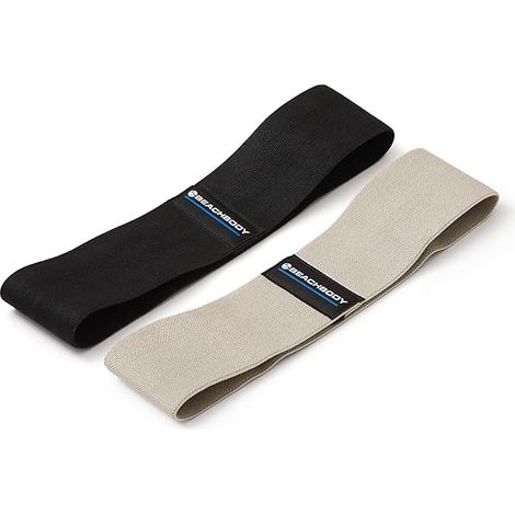 Bandes De Résistance - En Caoutchouc Naturel Latex - Pour Fitness Maison Yoga Pilates Renforcement Musculaire Étirements - 2 Pièces (1/3)