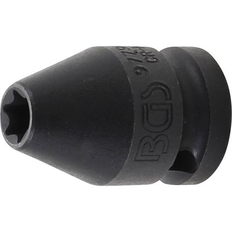 Llave de vaso de impacto E-Torx 12,5 mm (1/2") E10 (1/2)