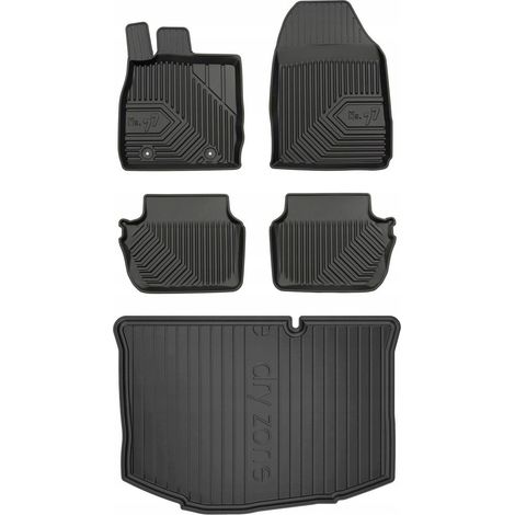 SET 77 Tappetini e Tappetini Ford Fiesta Mk7 Hatchback 2008-2012 (1/5)