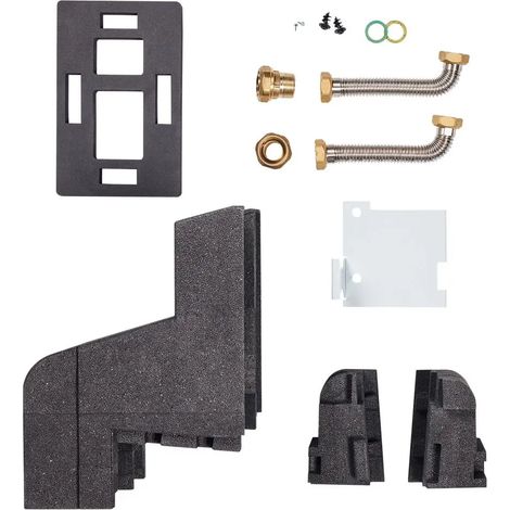 Vaillant Set di montaggio per allacciamento a pavimento con guscio isolante conforme a GEG, 0010027971