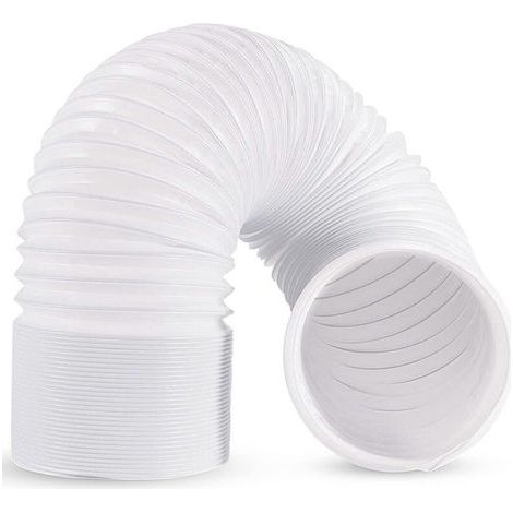 Tuyau Climatiseur Mobile 2m, Tuyau d'évacuation Climatiseur de 5,9 Pouces de Diamètre et 200cm de Longueur en Matièrè PP (1/4)