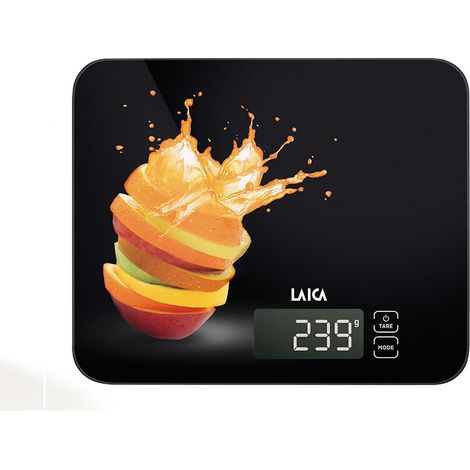 BALANZA ELECTRONICA KS5015 NEGRO ORANGE 15 Kg. NEGRO ORANGE (1/4)