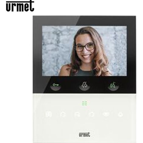 Monitor Videocitofono Vivavoce Urmet 1760/16 VOG5W WIFI 5 Pollici 2Voice bianco