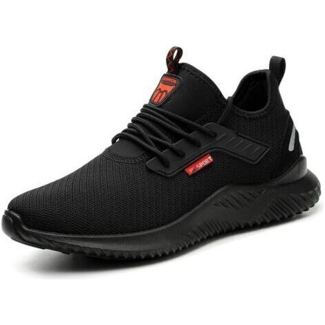 Chaussures de sécurité Chaussures De Sécurité Homme Femme Legere Baskets De Sécurité Chaussure De Travail Embout Protection Acier Chaussure De Chantier Antidérapantes Taille 44 Eu (1/5)