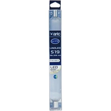 Tube LED type linolite S19 - 38x309 - 6W - 2700K (1/5)