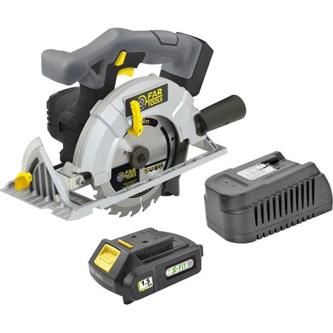 KIT XF-CIRCULAR Scie circulaire 18V Ø165mm + batterie 1,5Ah + chargeur rapide (1/2)