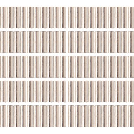Kit de 100 manchons de sertissage à simple canon, résistants à la corrosion, pour connecteurs de tubes de ligne de pêche 2.6. (1/5)