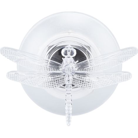 Ortviai Lampe solaire flottante LED RGB étanche IP45 pour piscine, jardin et bassin – forme libellule