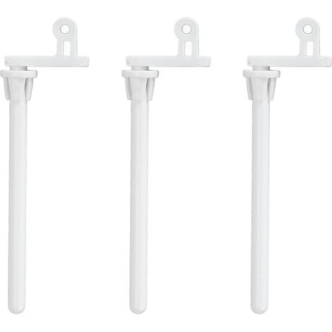 Genérico Juego de 3 Canillas para Máquina de Coser, Plástico Universal 10x3 cm – Repuesto Robusto para Costura en el Hogar (1/5)