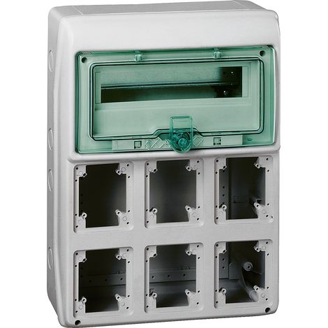 QUADRO IP65 MUREVA 12+1M.6PR.INC. - 13156